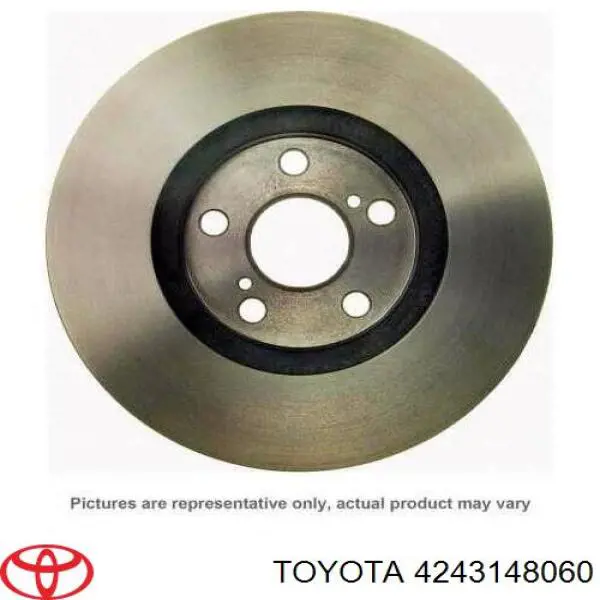 Disco do freio traseiro Toyota 4243148060 preço, a partir de 72,04 USD