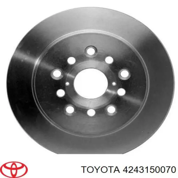 Disco do freio traseiro Toyota 4243150070 preço, a partir de 64,59 USD