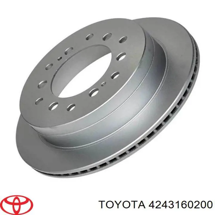 Disco do freio traseiro Toyota 4243160200 preço, a partir de 58,22 USD