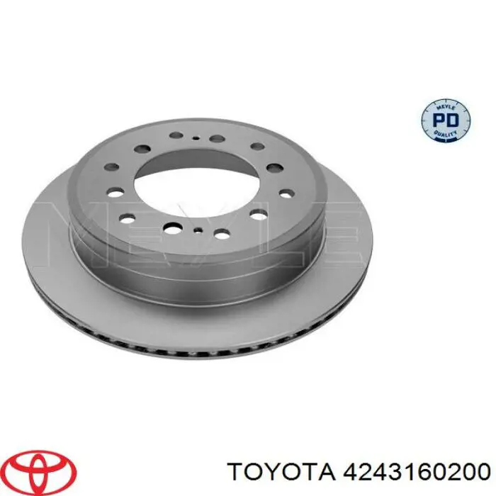 Compre 4243160200 Toyota Disco do freio traseiro