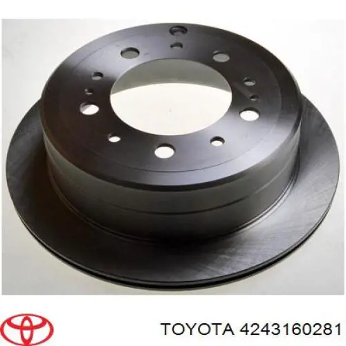 Compre 4243160281 Toyota Disco do freio traseiro