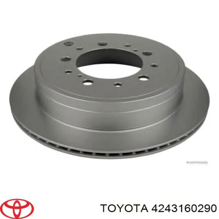 Disco do freio traseiro Toyota 4243160290 preço, a partir de 99,13 USD