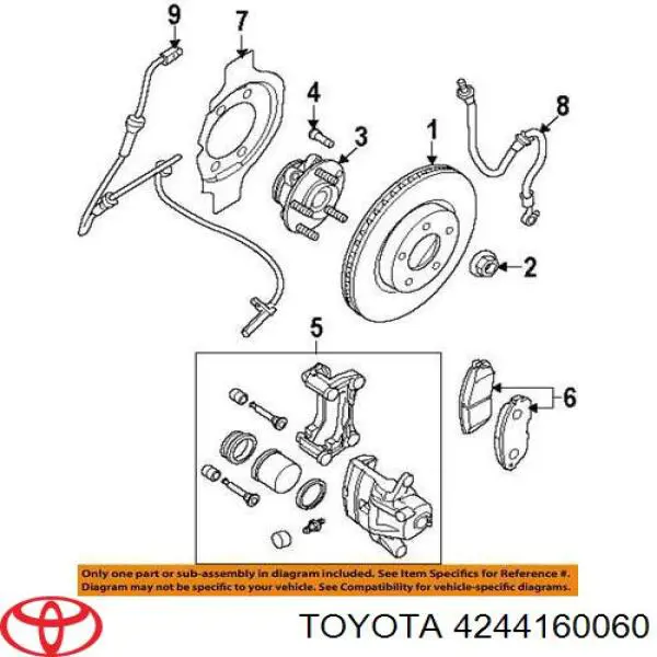 Compre 4244160060 Toyota 