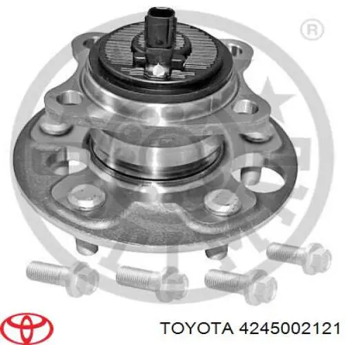 4245002121 Toyota Cubo traseiro