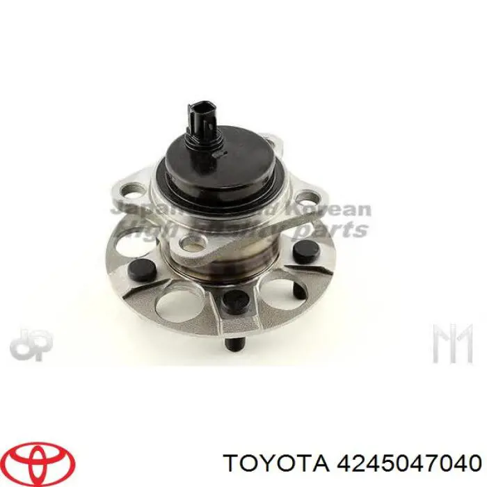 4245047040 Toyota Cubo traseiro