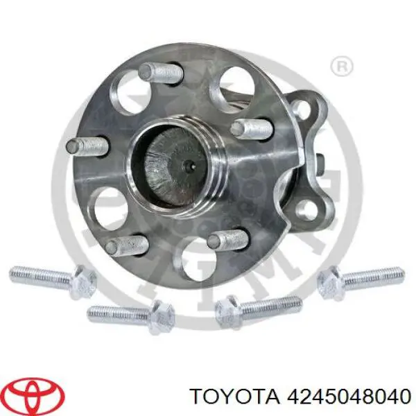 Cubo traseiro direito 4245048040 Toyota