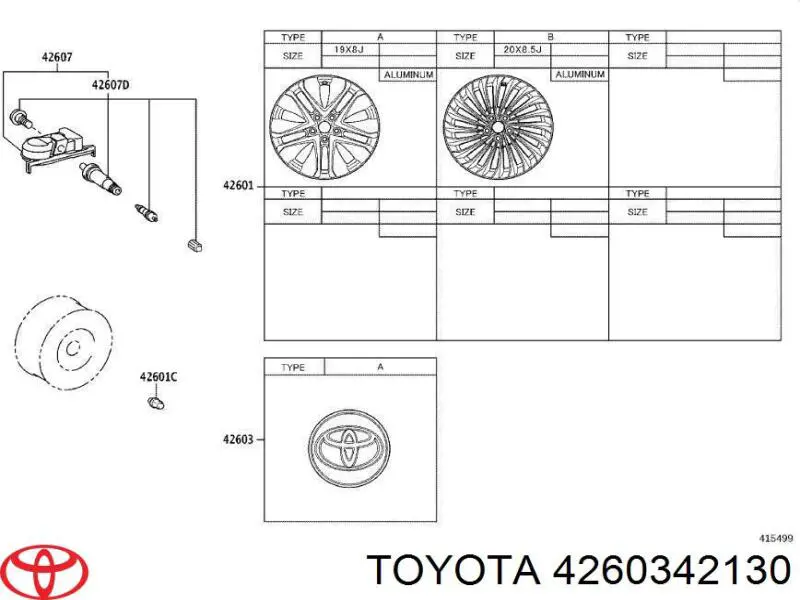Coberta de disco de roda Toyota 4260342130 preço, a partir de 16,93 USD