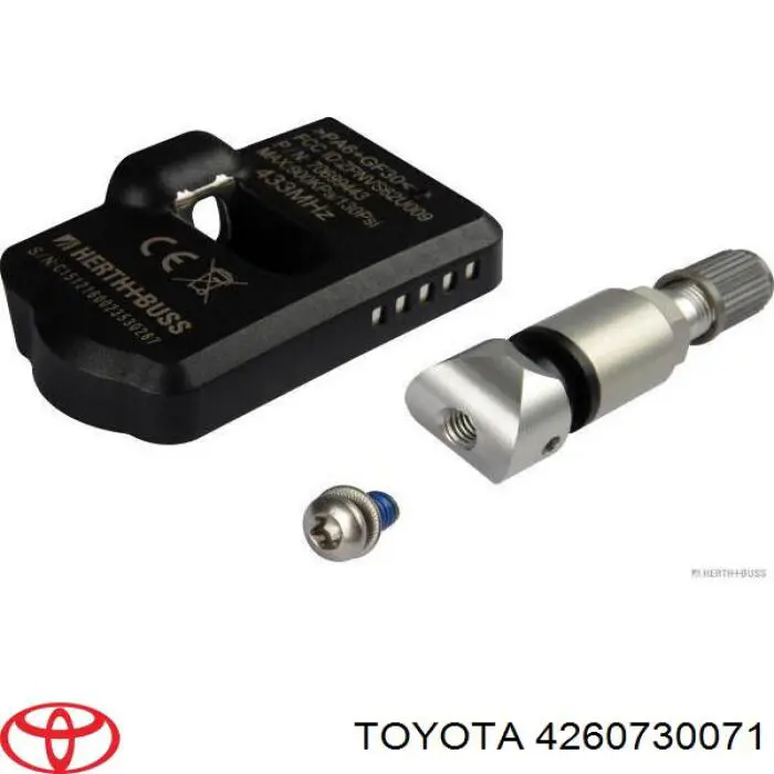 Sensor de pressão de ar nos pneus Toyota 4260730071 preço, a partir de 89,07 USD