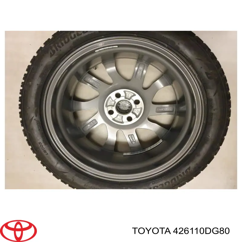 426110DG80 Toyota Discos de roda de aço (estampados)