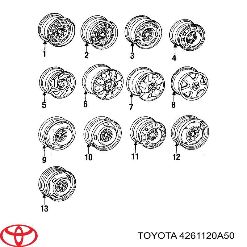 Compre 4261120A50 Toyota 