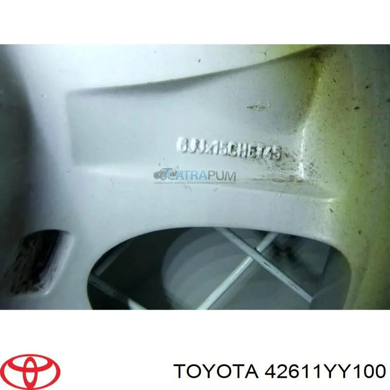 Compre 4261102430 Toyota Discos de roda de aleação ligeira (de aleação ligeira, de titânio)