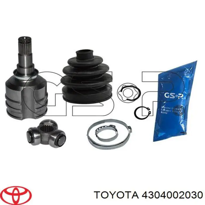 Compre 4304002030 Toyota Junta homocinética interna dianteira