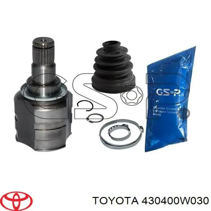 430400W030 Toyota Junta homocinética interna dianteira esquerda