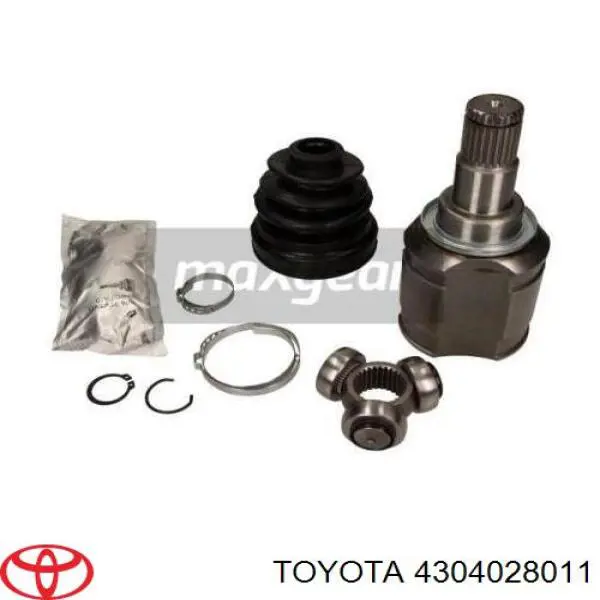 Compre 4304028011 Toyota Junta homocinética interna dianteira esquerda