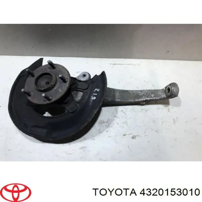 4320153010 Toyota Pino moente (extremidade do eixo) dianteiro direito
