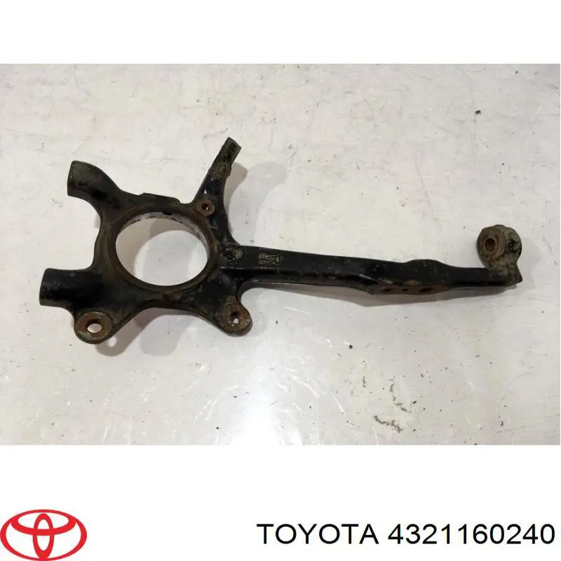 4321160240 Toyota Pino moente (extremidade do eixo) dianteiro direito