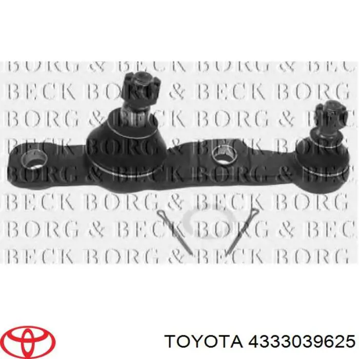 Suporte de esfera inferior direito Toyota 4333039625 preço, a partir de 48,27 USD
