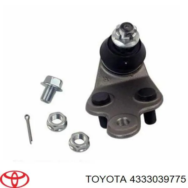 4333039775 Toyota Suporte de esfera inferior direito
