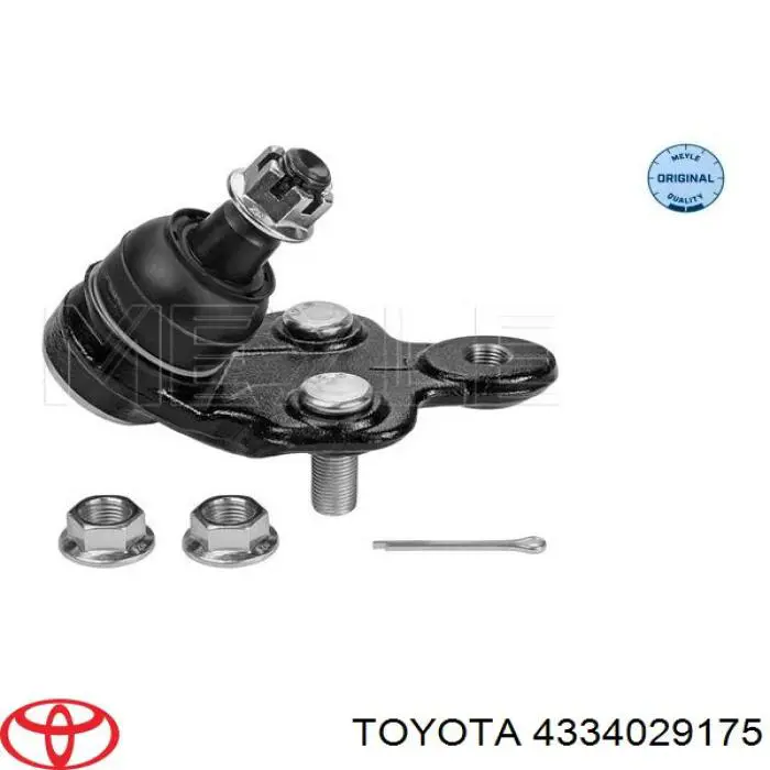 Suporte de esfera inferior esquerdo Toyota 4334029175 preço, a partir de 30,84 USD