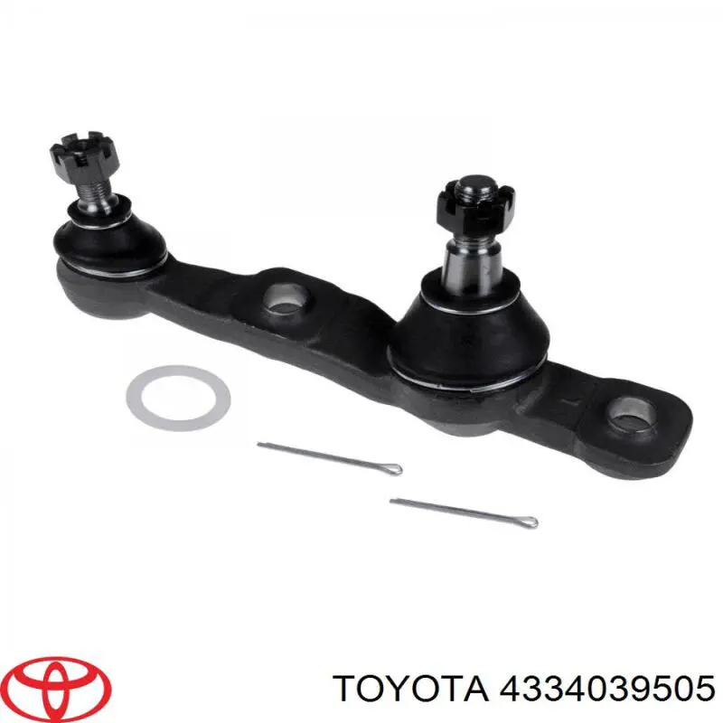 Compre 4334039505 Toyota Suporte de esfera inferior esquerdo