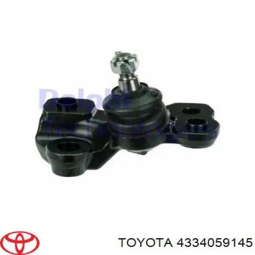 Compre 4334059145 Toyota Suporte de esfera inferior esquerdo