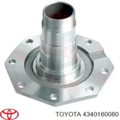 Pino moente (extremidade do eixo) dianteiro Toyota 4340160080 preço, a partir de 117,88 USD