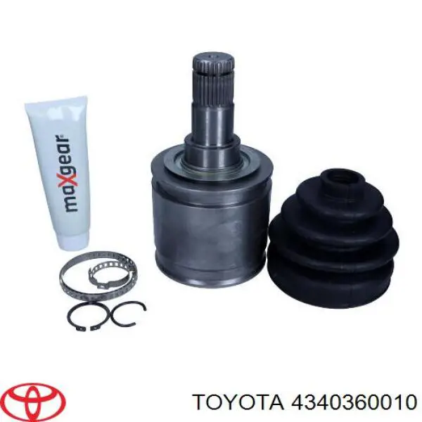 Compre 4340360010 Toyota Junta homocinética interna dianteira