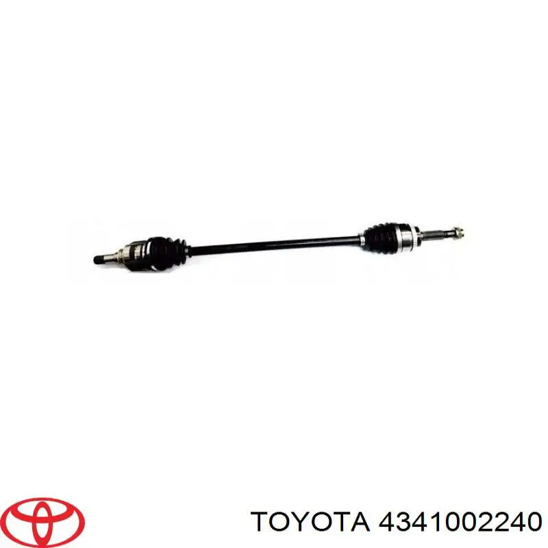 4341002240 Toyota Semieixo (acionador) dianteiro direito