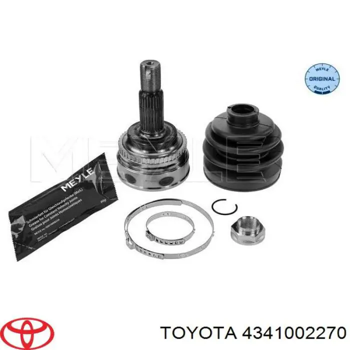 4341002270 Toyota Semieixo (acionador) dianteiro direito