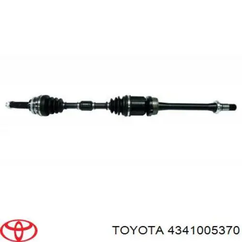 Semieixo (acionador) dianteiro direito Toyota 4341005370 preço, a partir de 176,17 USD