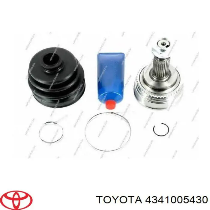 Semieixo (acionador) dianteiro direito Toyota 4341005430 preço, a partir de 137,91 USD