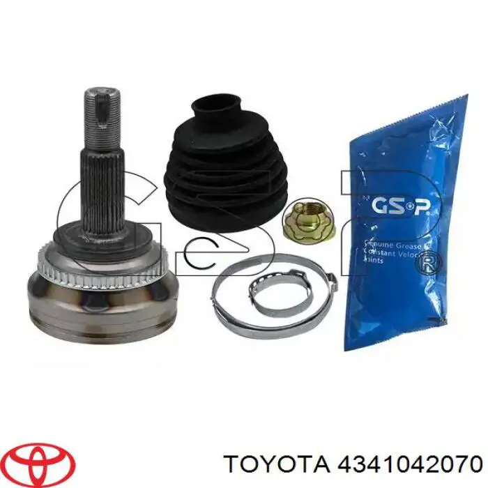Semieixo (acionador) dianteiro direito Toyota 4341042070 preço, a partir de 129,93 USD