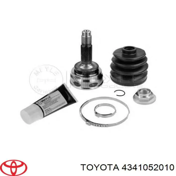 Compre 4341052120 Toyota Semieixo (acionador) dianteiro direito