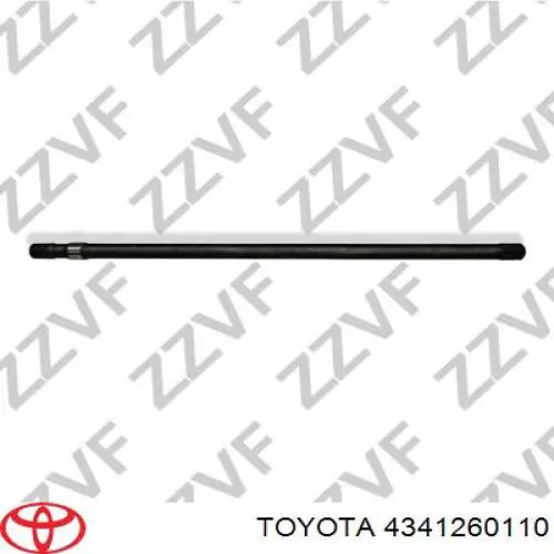 Semieixo (acionador) dianteiro esquerdo Toyota 4341260110 preço, a partir de 107,74 USD