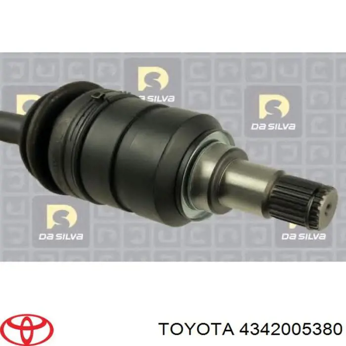 Compre 4342005380 Toyota Semieixo (acionador) dianteiro esquerdo