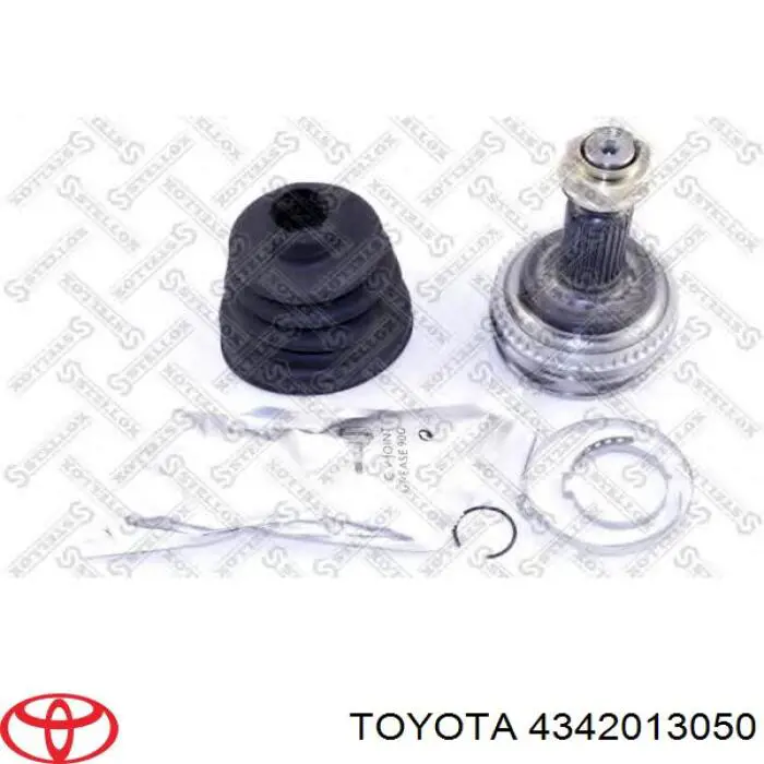 4342013050 Toyota Semieixo (acionador) dianteiro esquerdo