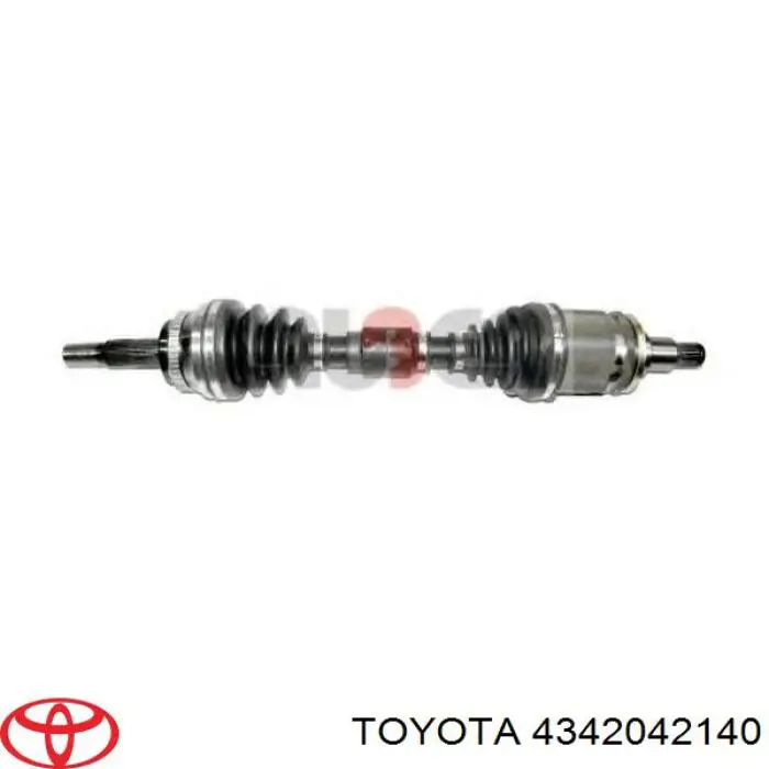 4342042140 Toyota Semieixo (acionador) dianteiro esquerdo