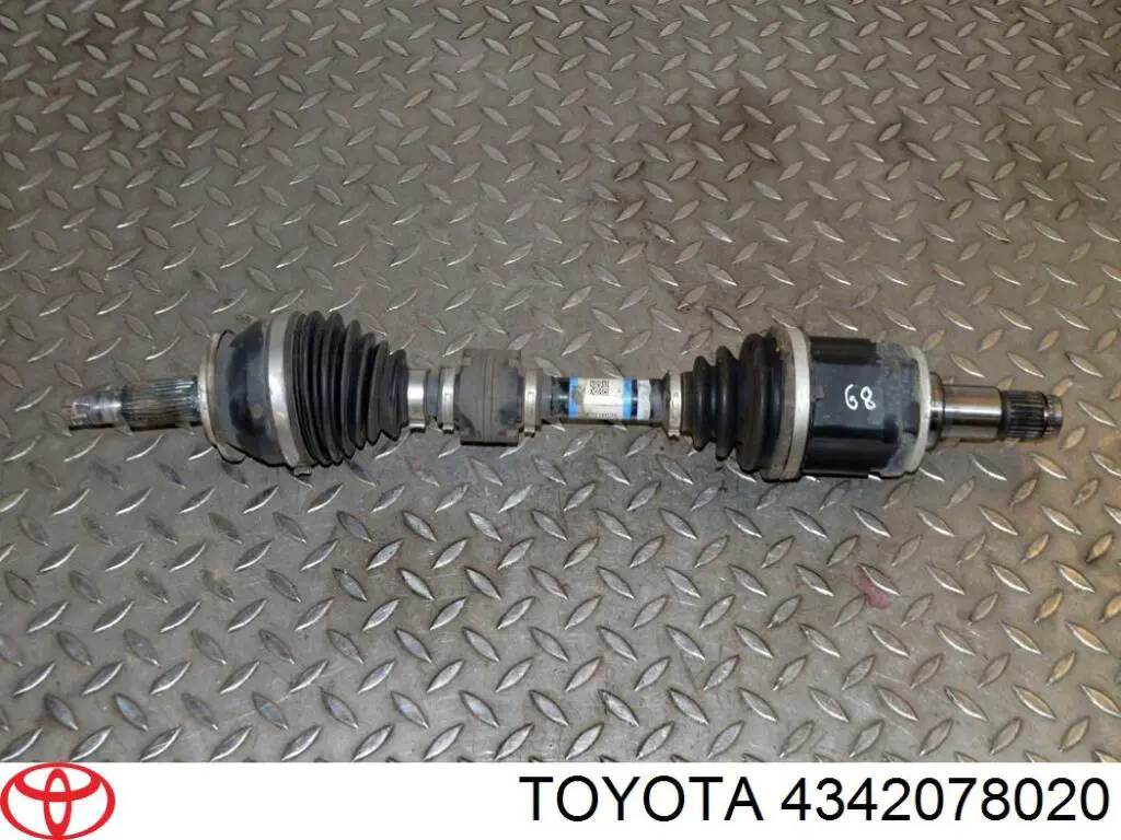 4342078020 Toyota Semieixo (acionador) dianteiro esquerdo