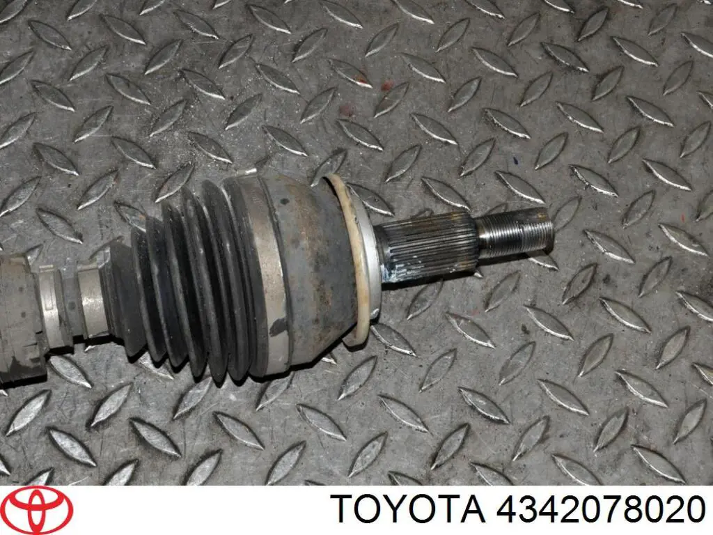 Semieixo (acionador) dianteiro esquerdo Toyota 4342078020 preço, a partir de 232,64 USD