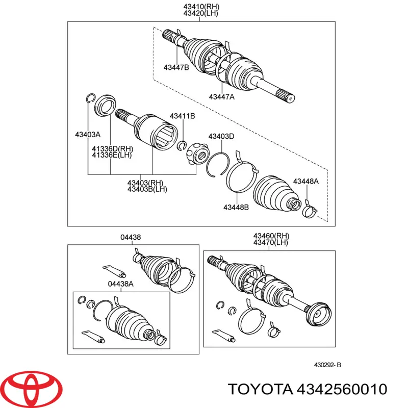  Toyota 4342560010 preço, a partir de 3,30 USD