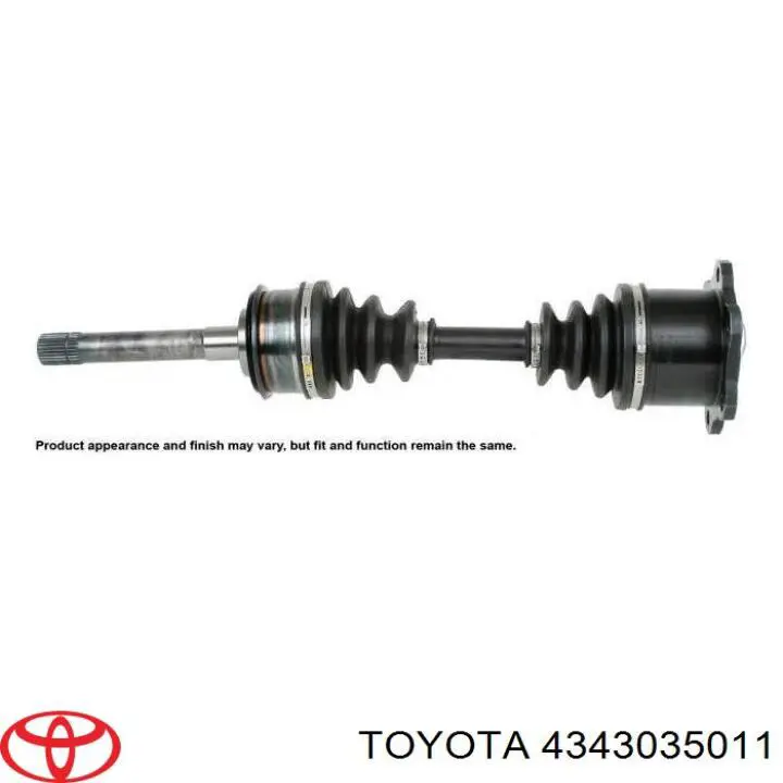 4343035011 Toyota Junta homocinética externa dianteira