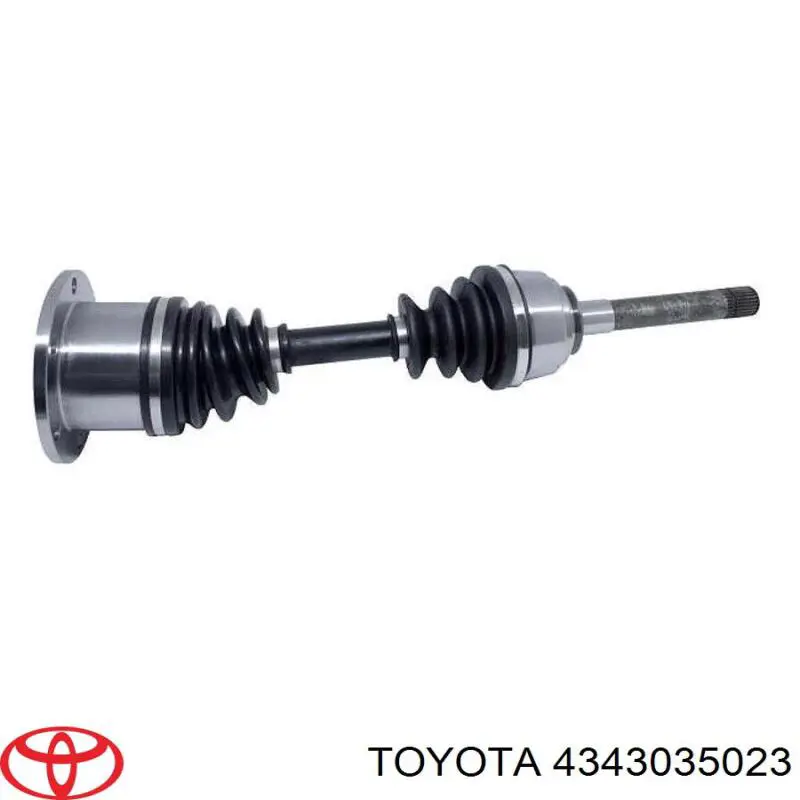 Semieixo (acionador) dianteiro esquerdo Toyota 4343035022 preço, a partir de 164,19 USD