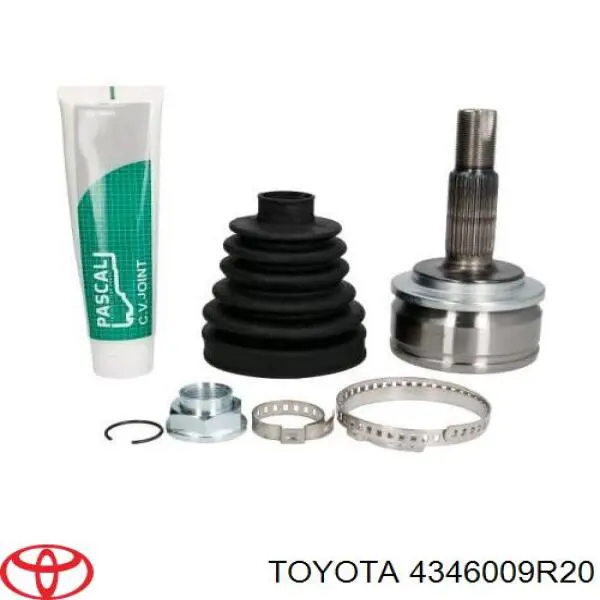 Junta homocinética externa dianteira direita Toyota 4346009R21 preço, a partir de 44,17 USD