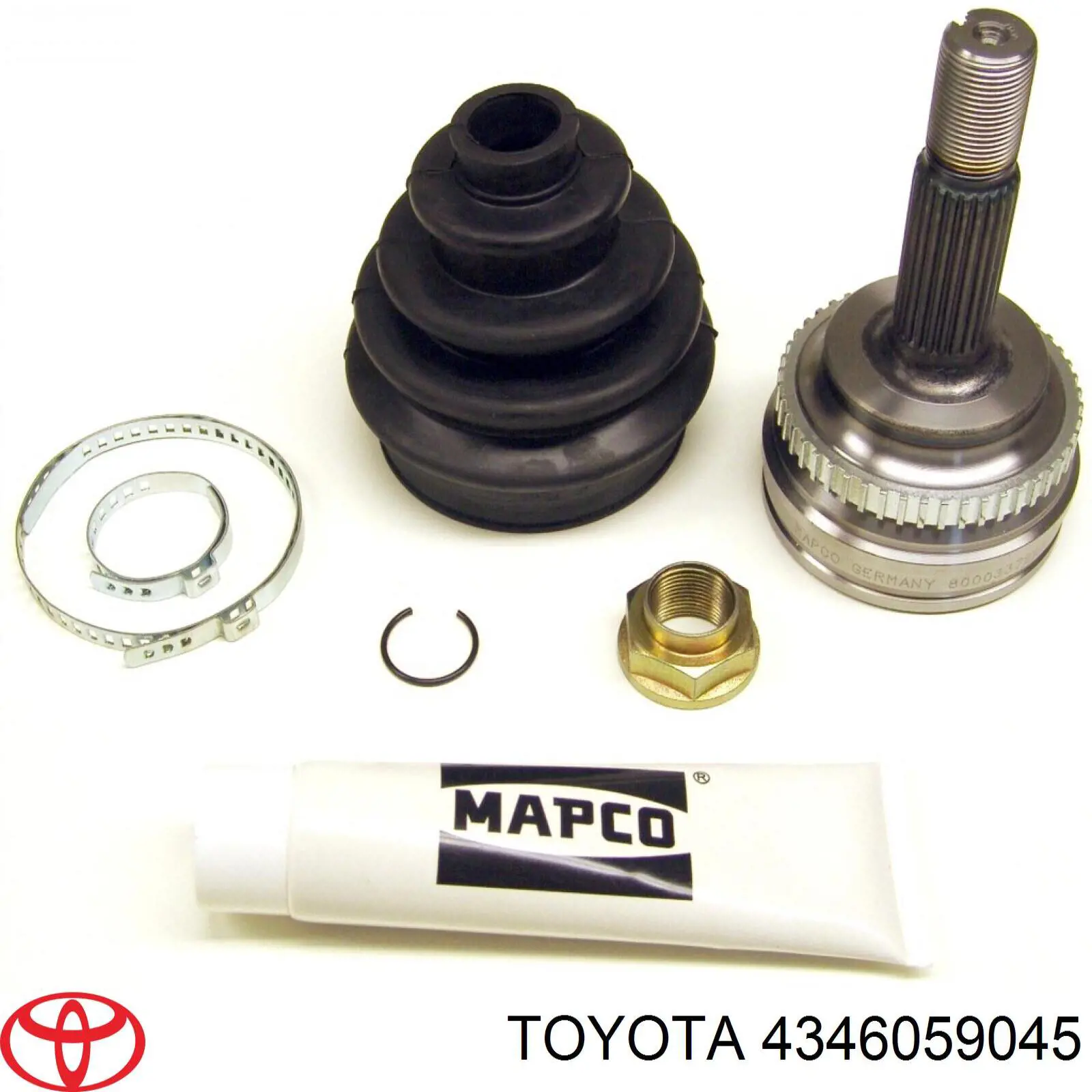 Semieixo traseiro Toyota Yaris VERSO NCP2