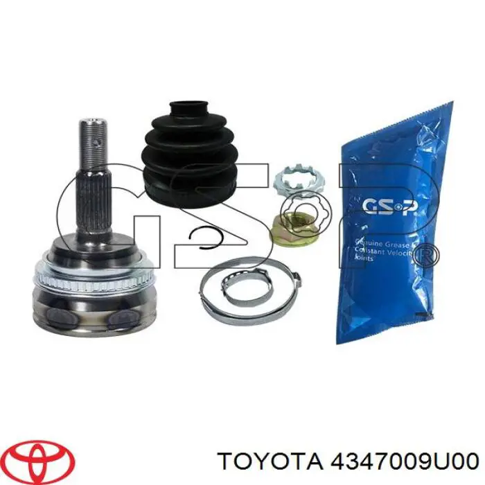 4347009U00 Toyota Junta homocinética externa dianteira
