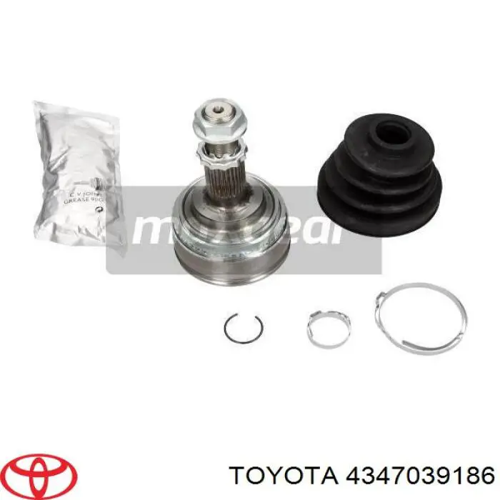 Junta homocinética externa dianteira Toyota 4347039186 preço, a partir de 499,20 USD
