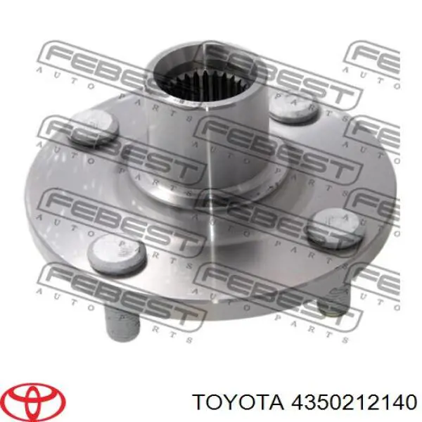 Cubo dianteiro Toyota 4350212140 preço, a partir de 35,76 USD