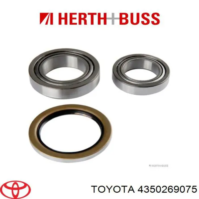 Cubo dianteiro Toyota 4350269075 preço, a partir de  