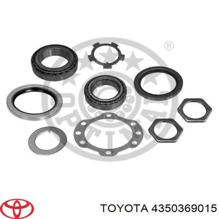 Cubo dianteiro Toyota 4350369015 preço, a partir de 296,12 USD