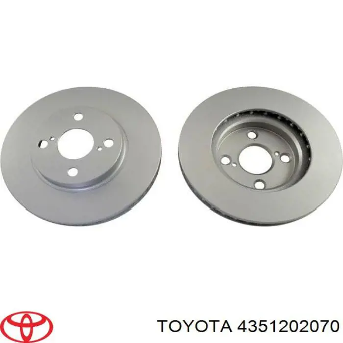 Disco do freio dianteiro Toyota 4351202070 preço, a partir de 40,40 USD